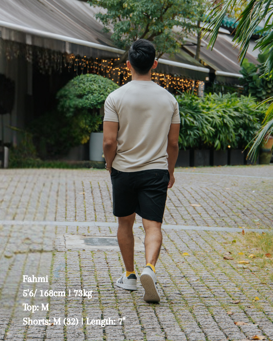 The Off-Duty Set I Raglan T-Shirt + Tech Chino Shorts