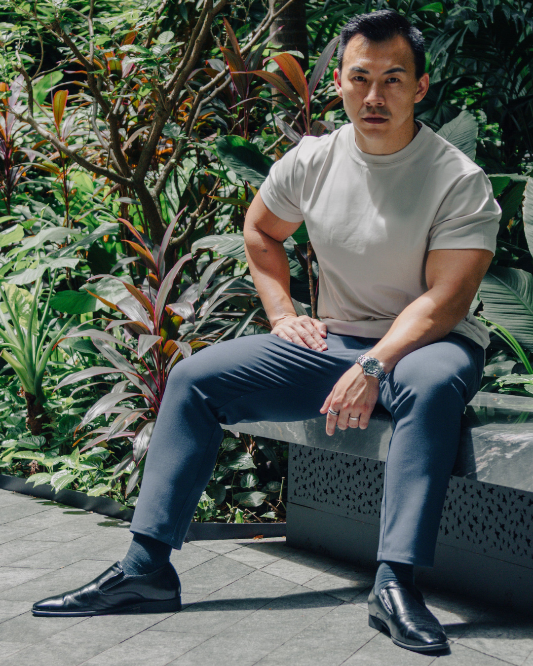 Axis Tech Pants for Short(er) Men | No Tailor Needed | 4-Way Stretch.