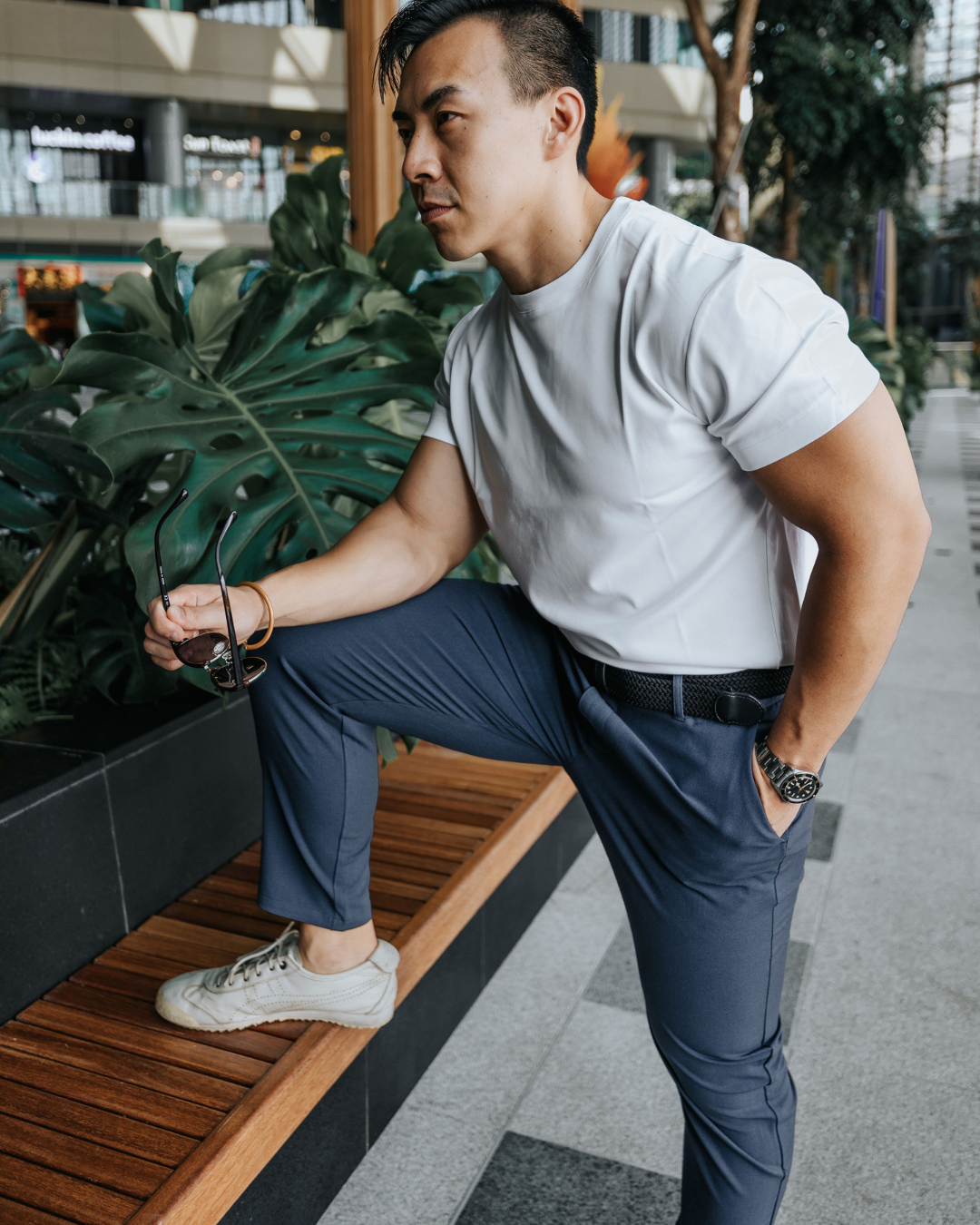 Axis Tech Pants for Short(er) Men | No Tailor Needed | 4-Way Stretch.