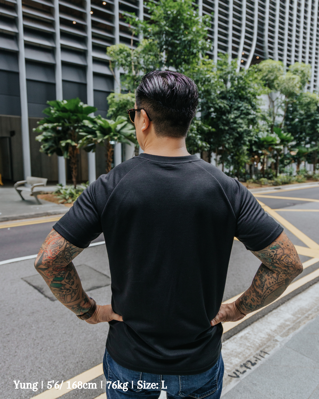Raglan T-Shirt for Short(er) Men | Athletic Comfort For All Shoulder Types