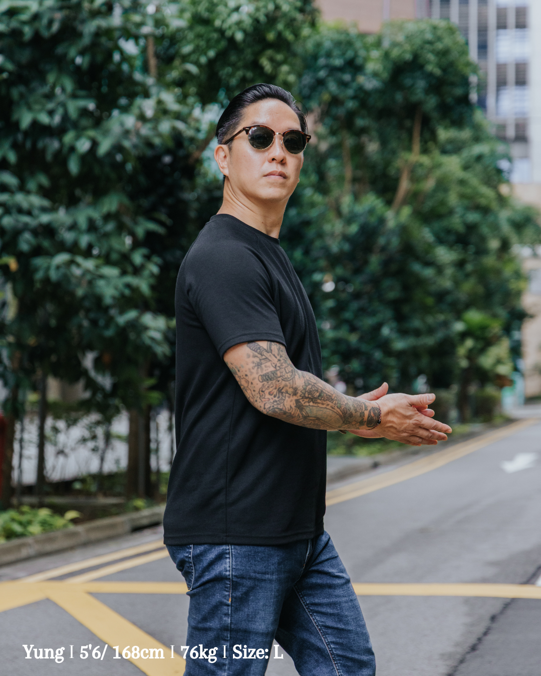 Raglan T-Shirt for Short(er) Men | Athletic Comfort For All Shoulder Types