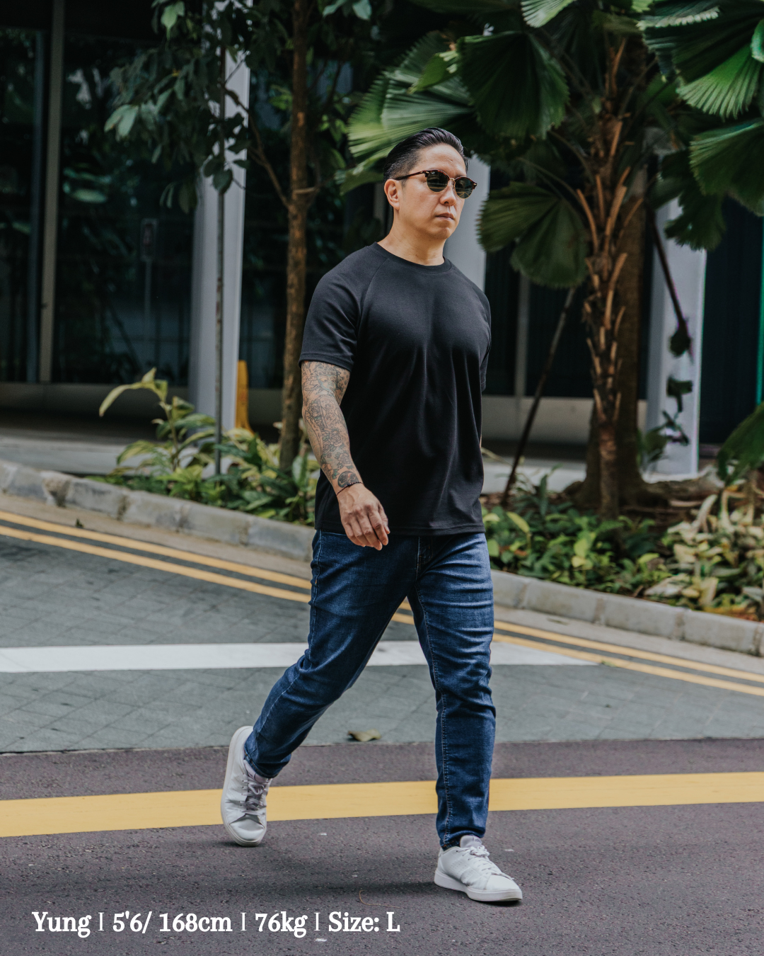 Raglan T-Shirt for Short(er) Men | Athletic Comfort For All Shoulder Types