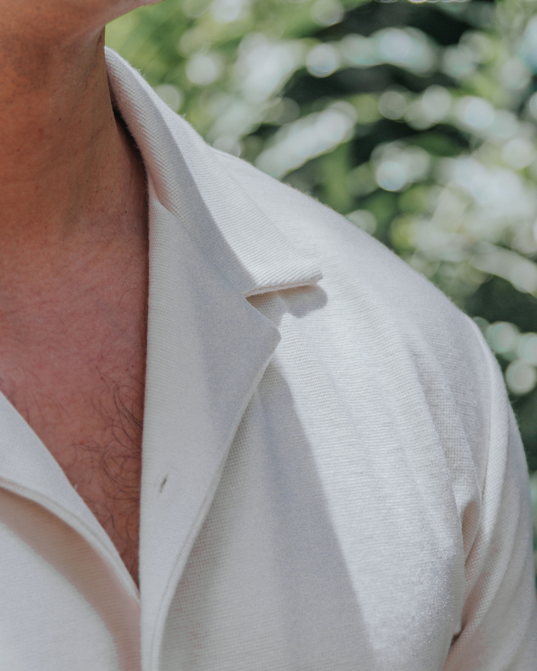 Cuban Collar Knit Shirt