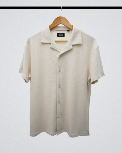 Cuban Collar Knit Shirt