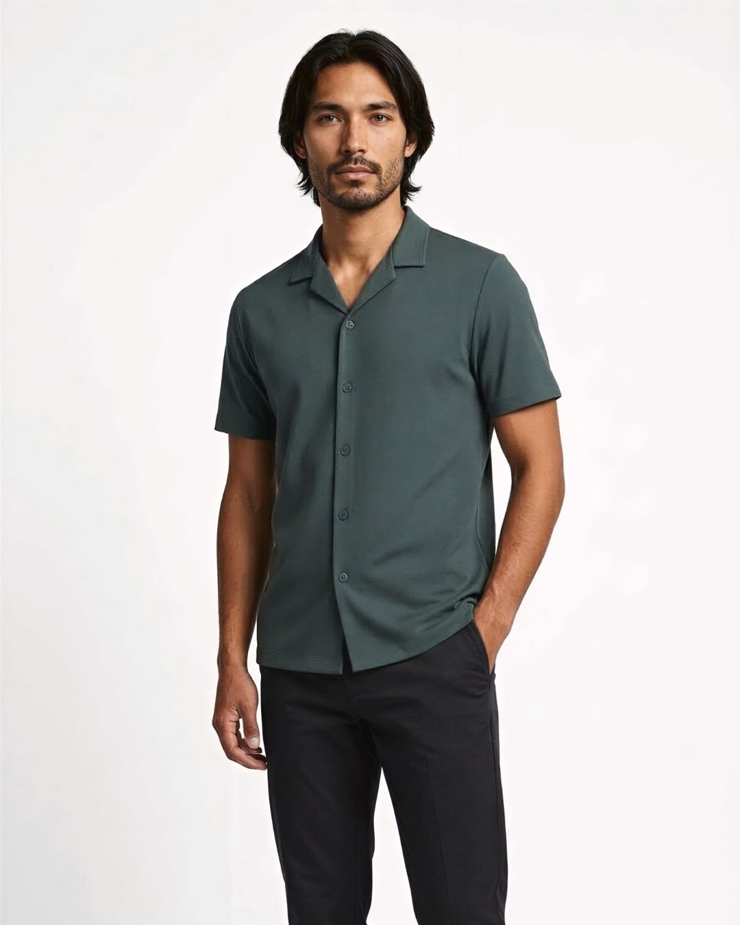 Cuban Collar Shirt