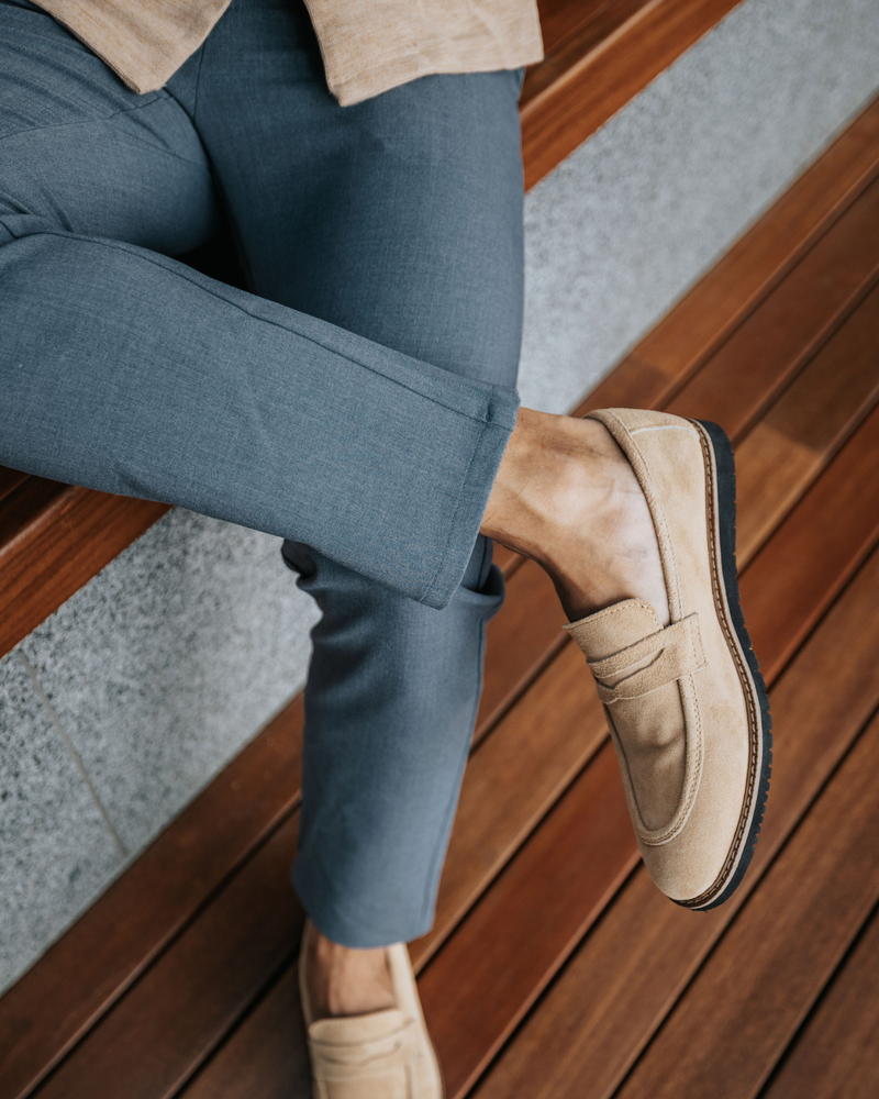 Axis Tech Pants for Short(er) Men | No Tailor Needed | 4-Way Stretch.