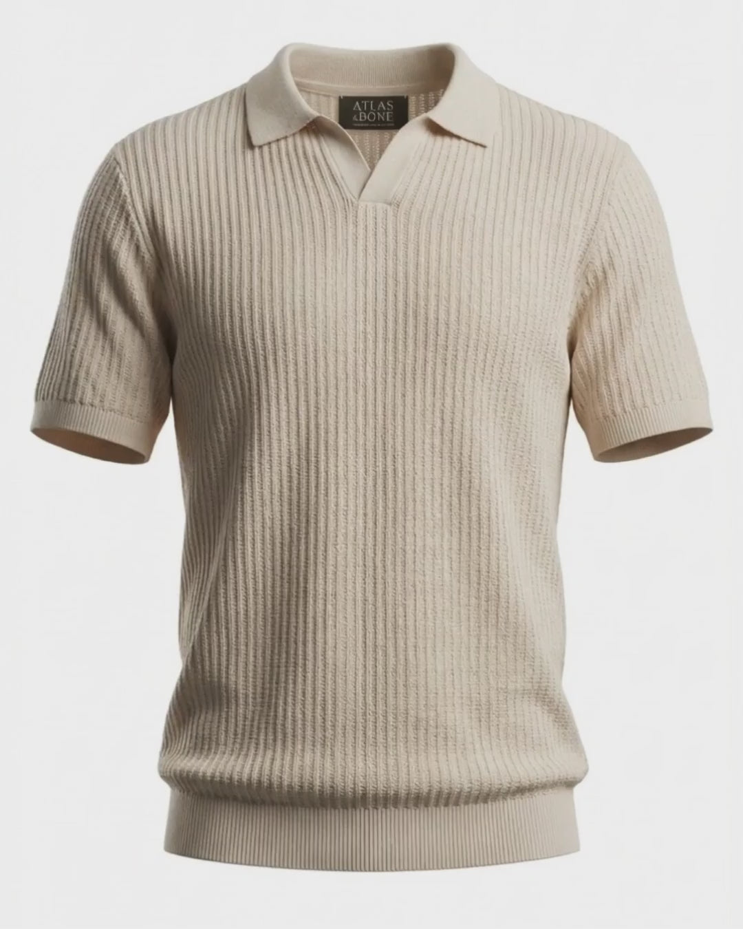 Luxury Knit Polo for Short Men | Atlas & Bone – Atlas & Bone